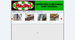 Desktop Screenshot of macdel.it
